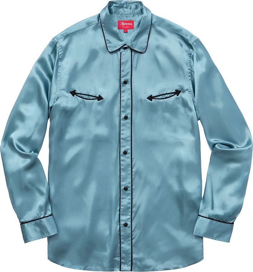 Satin Western Shirt view 2